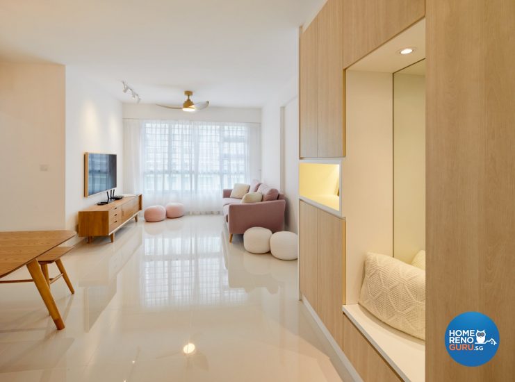 scandinavian style 4 room flat designed by absolook design