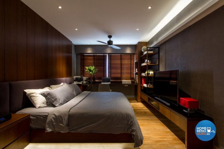 HDB 4-room bedroom design by fineline