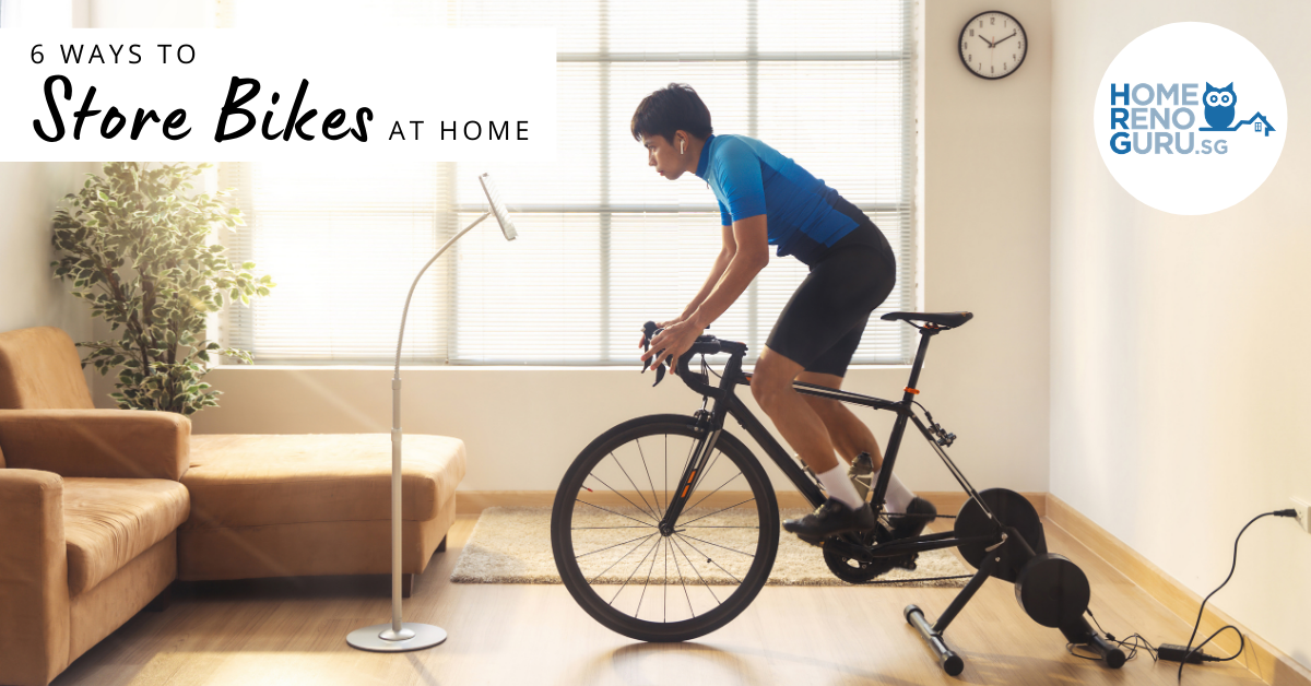 6 Ways to Store Bikes at Home