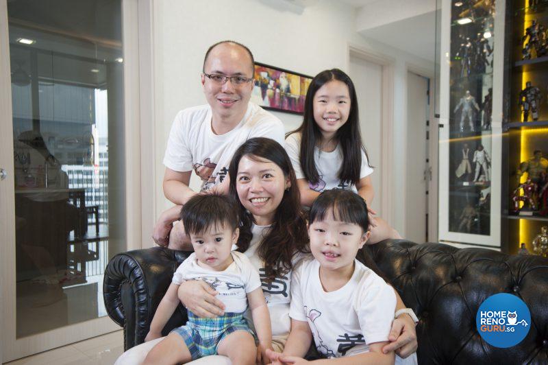 Adrian, Cindy and their three lovely children – Natalie, Natasha and Nathan