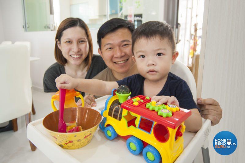 Mr and Mrs Liang and their adorable 2-year-old son Kaeden 