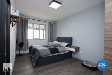Bedroom with minimalist design