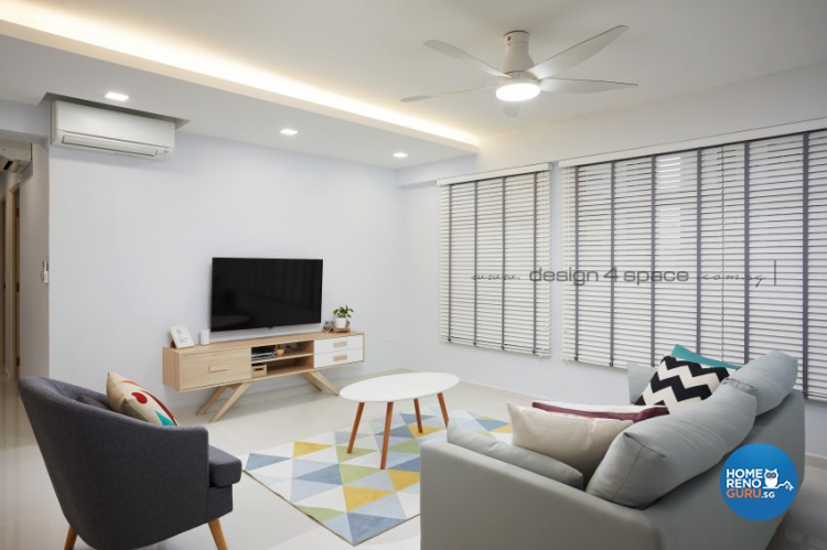 Canberra Street Hdb 5 Room by Design 4 Space