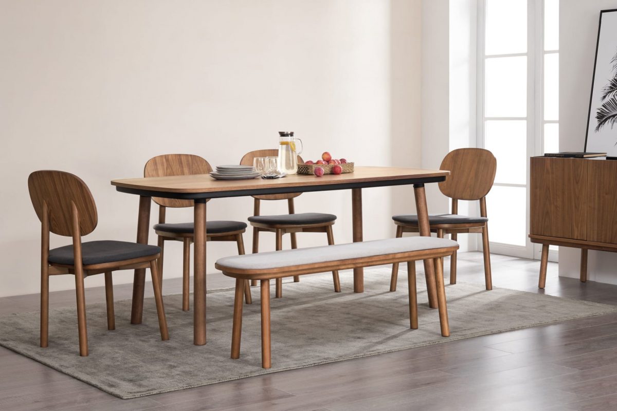 Castlery Walnut Dining Table