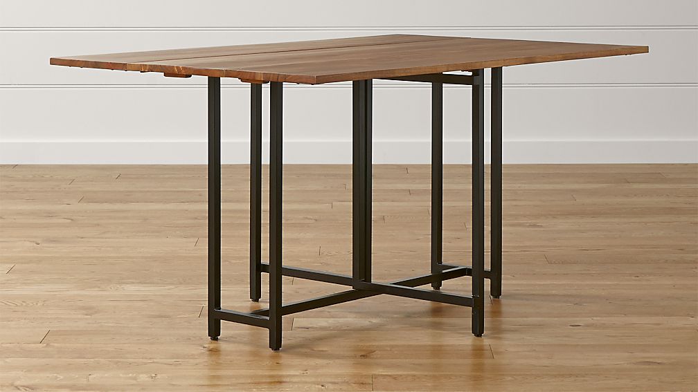 Crate and Barrel Drop Leaf Table
