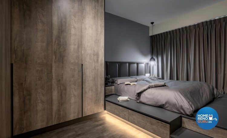 bedroom in 4 room HDB by Weiken 