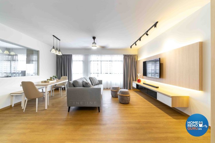 5 Room HDB by Fineline Design