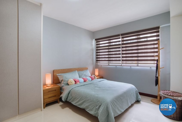 Bedroom with oriental style