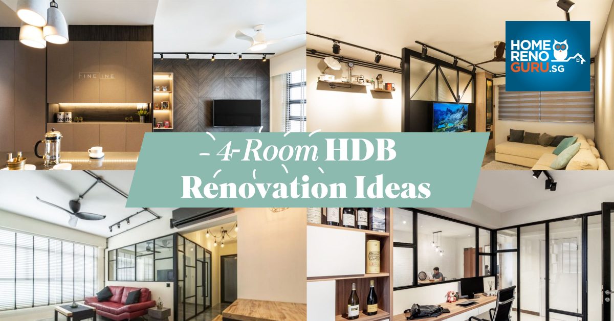 4 Room Hdb Flat Renovation Ideas Homerenoguru Sg