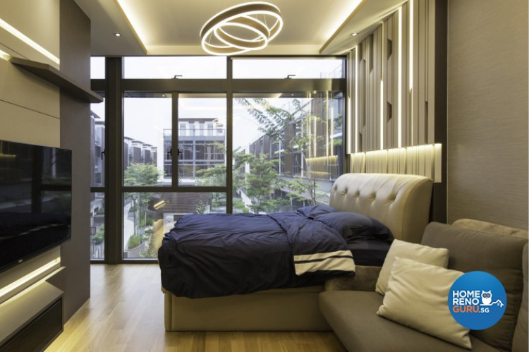 Modern bedroom designed by U Home