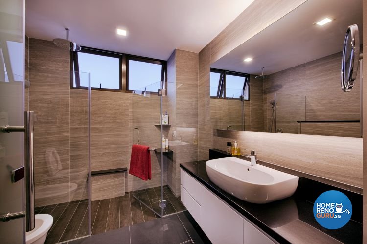 Toilet design by De Style Interior