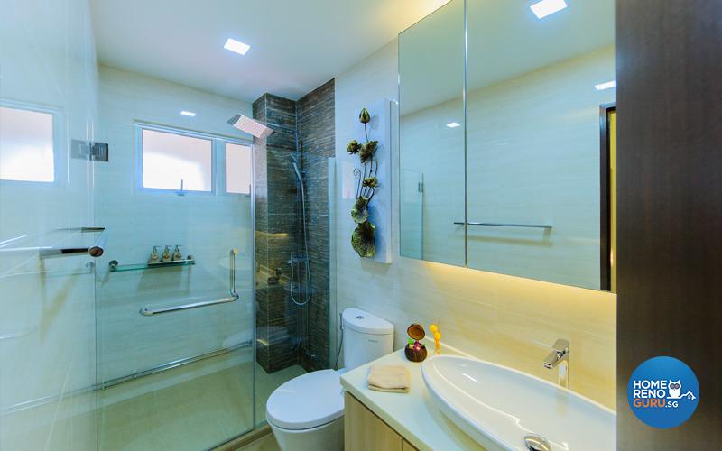 resort-style-bathrooms-sport-wall-art-cove-lighting