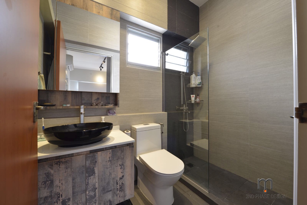 Classical, Modern, Retro Design - Bathroom - HDB 3 Room - Design by 2nd Phase Design