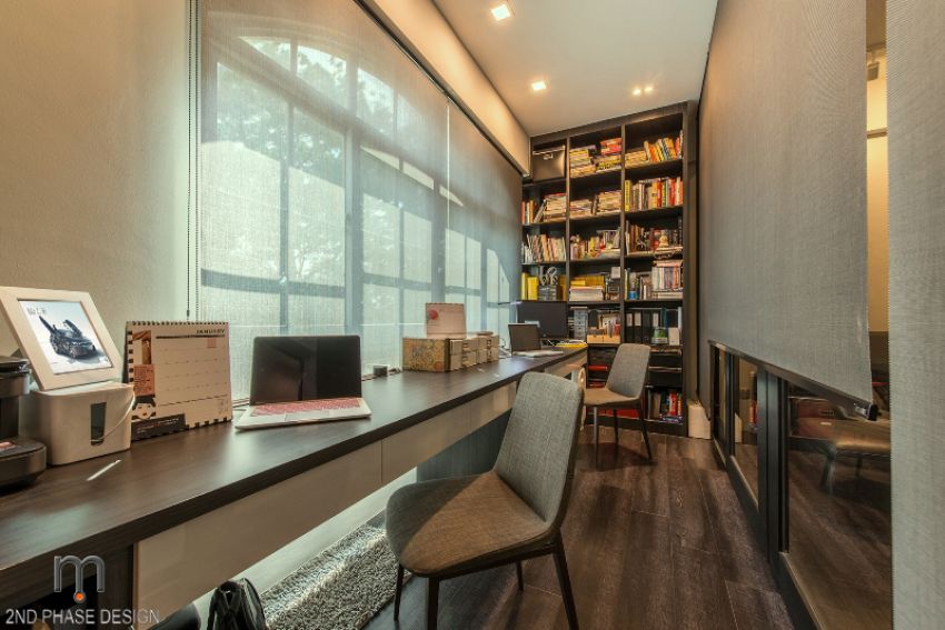 Minimalist, Rustic Design - Study Room - Condominium - Design by 2nd Phase Design