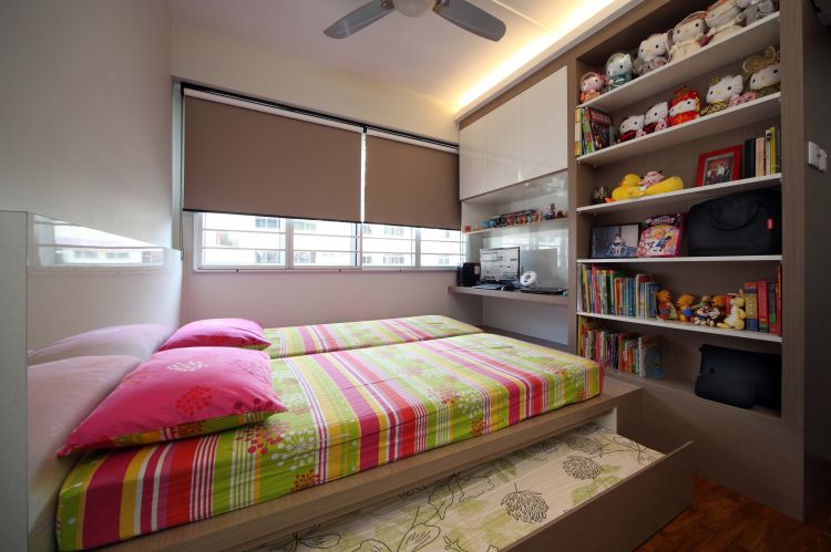Contemporary, Eclectic, Modern Design - Bedroom - HDB 5 Room - Design by 2nd Phase Design