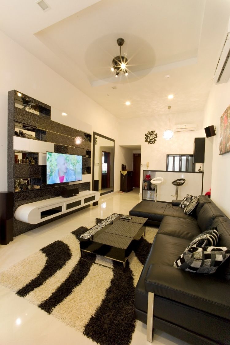 Modern, Retro, Scandinavian Design - Living Room - Condominium - Design by 2nd Phase Design