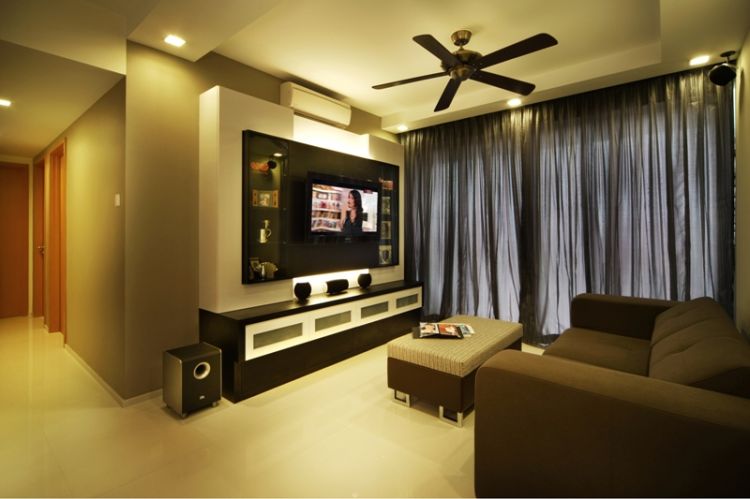 Contemporary, Mediterranean, Modern, Scandinavian Design - Living Room - Condominium - Design by 2nd Phase Design