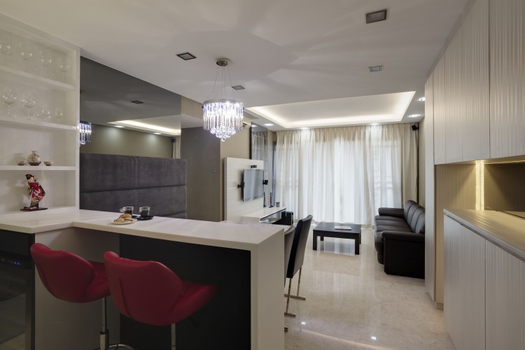 Modern Design - Living Room - Condominium - Design by 3D Innovations Design Pte Ltd