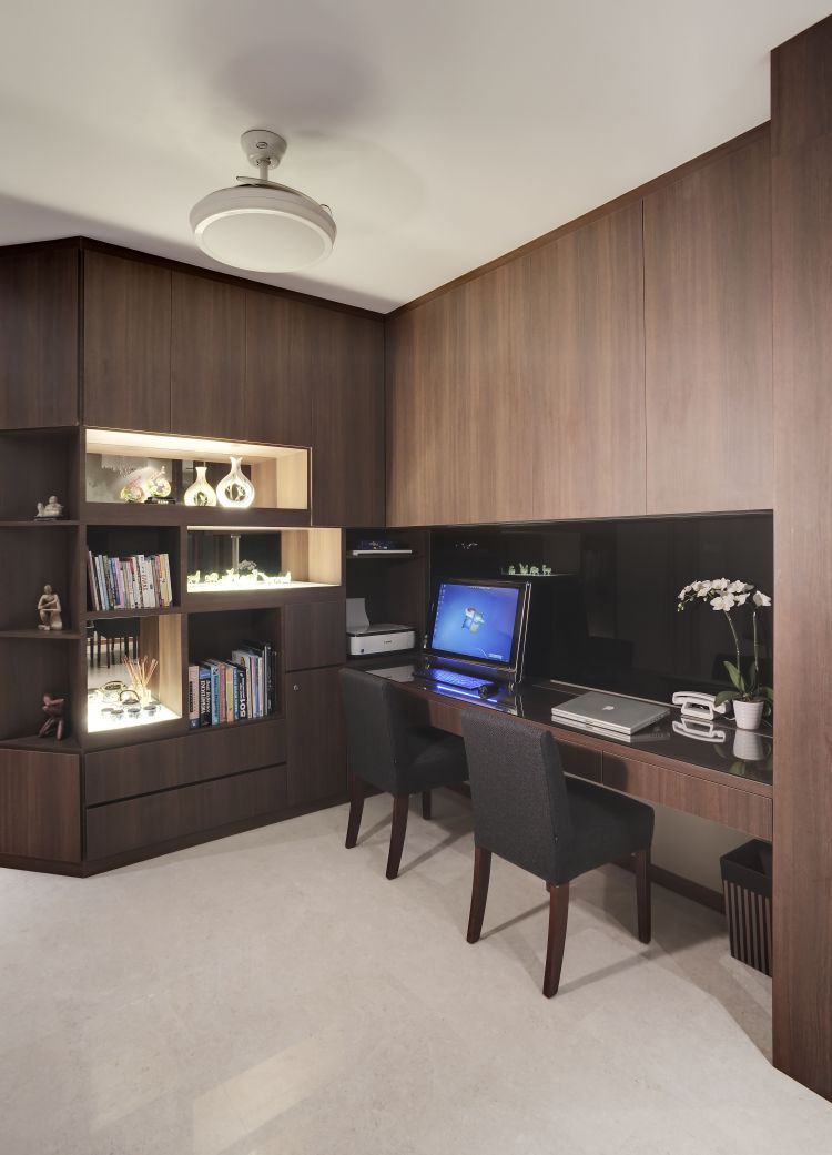 Contemporary Design - Study Room - Condominium - Design by 3D Innovations Design Pte Ltd