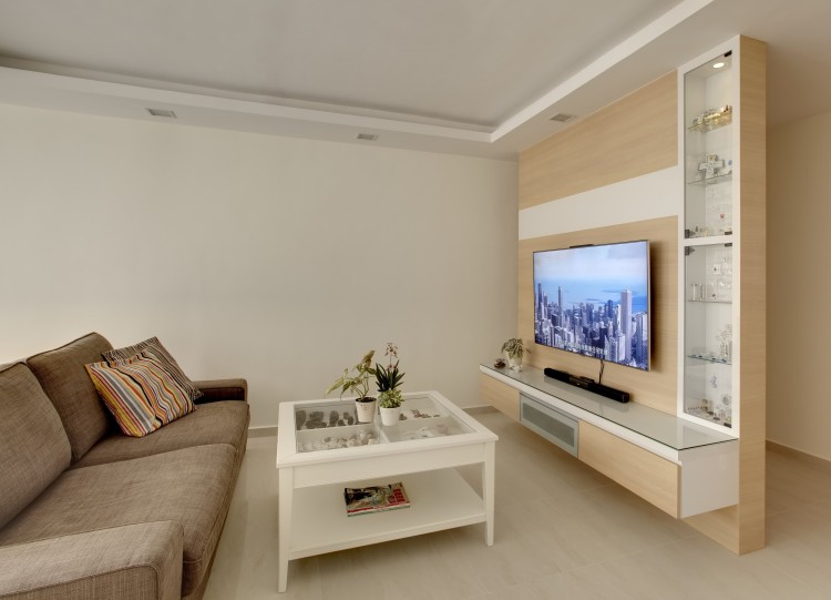 Minimalist Design - Living Room - HDB 5 Room - Design by 3D Innovations Design Pte Ltd