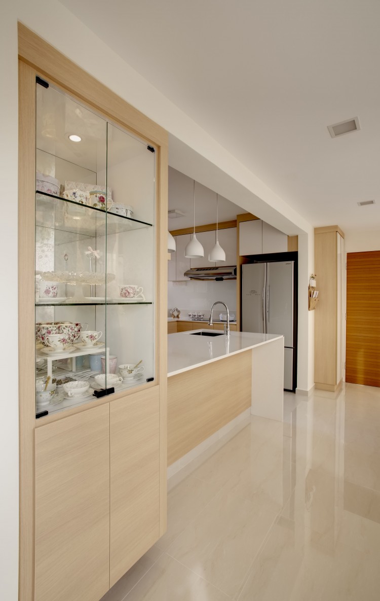 Minimalist Design - Kitchen - HDB 5 Room - Design by 3D Innovations Design Pte Ltd
