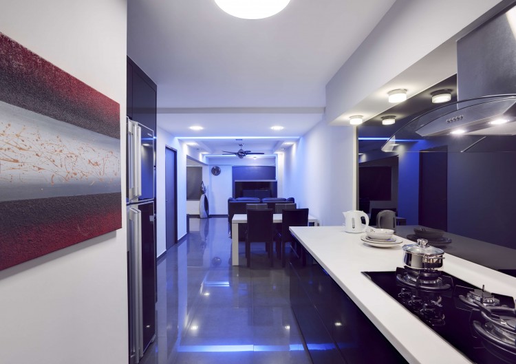 Modern Design - Kitchen - HDB 4 Room - Design by 3D Innovations Design Pte Ltd