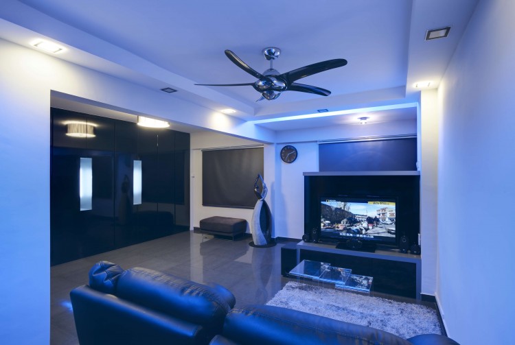 Modern Design - Living Room - HDB 4 Room - Design by 3D Innovations Design Pte Ltd