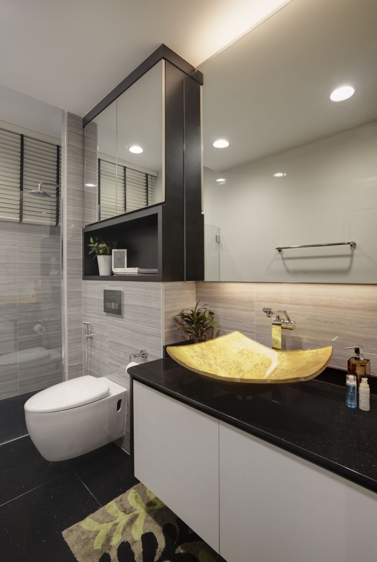 Contemporary Design - Bathroom - Condominium - Design by 3D Innovations Design Pte Ltd
