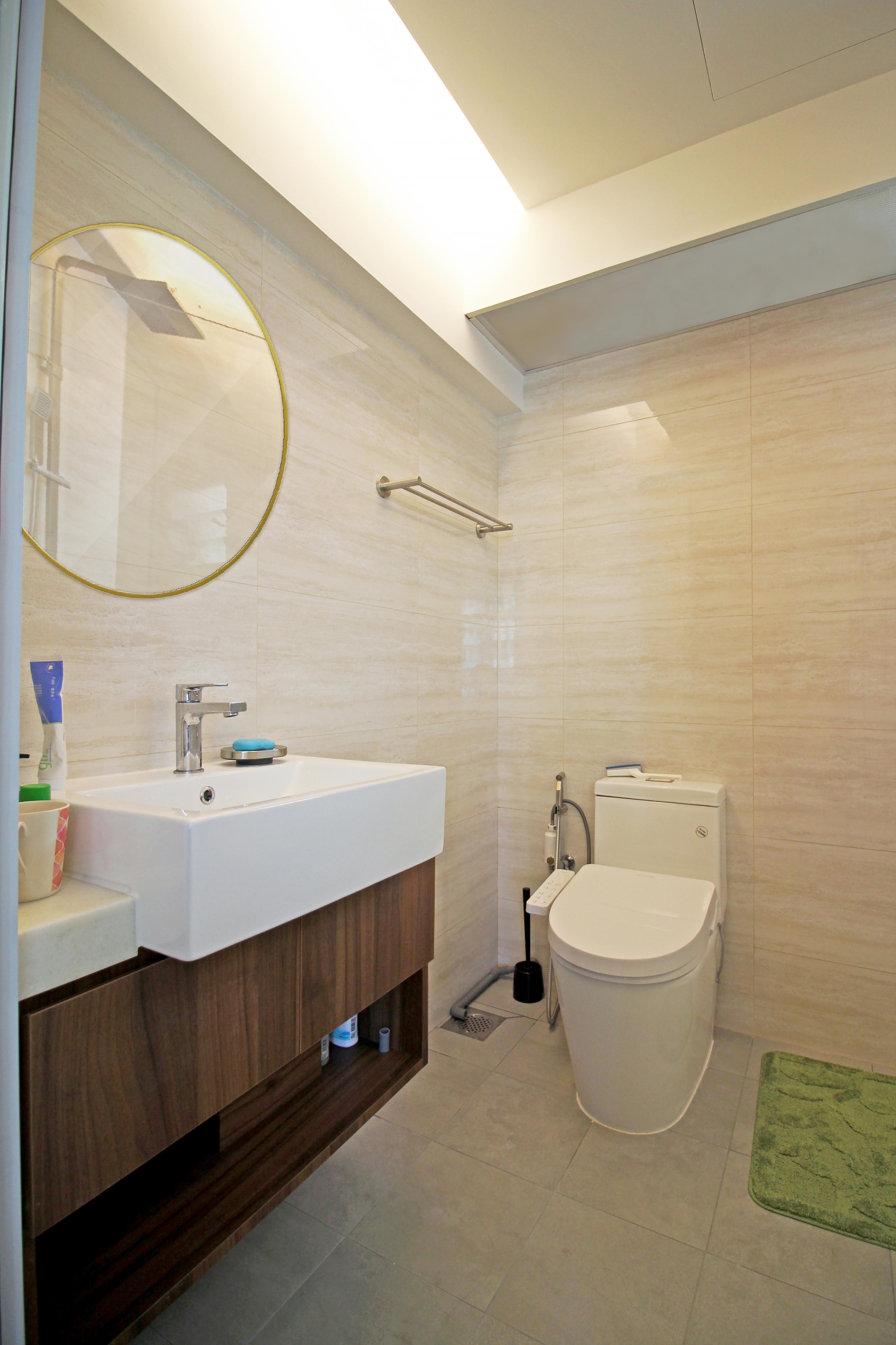 Others, Scandinavian Design - Bathroom - HDB 4 Room - Design by 3+i DESIGN STUDIO