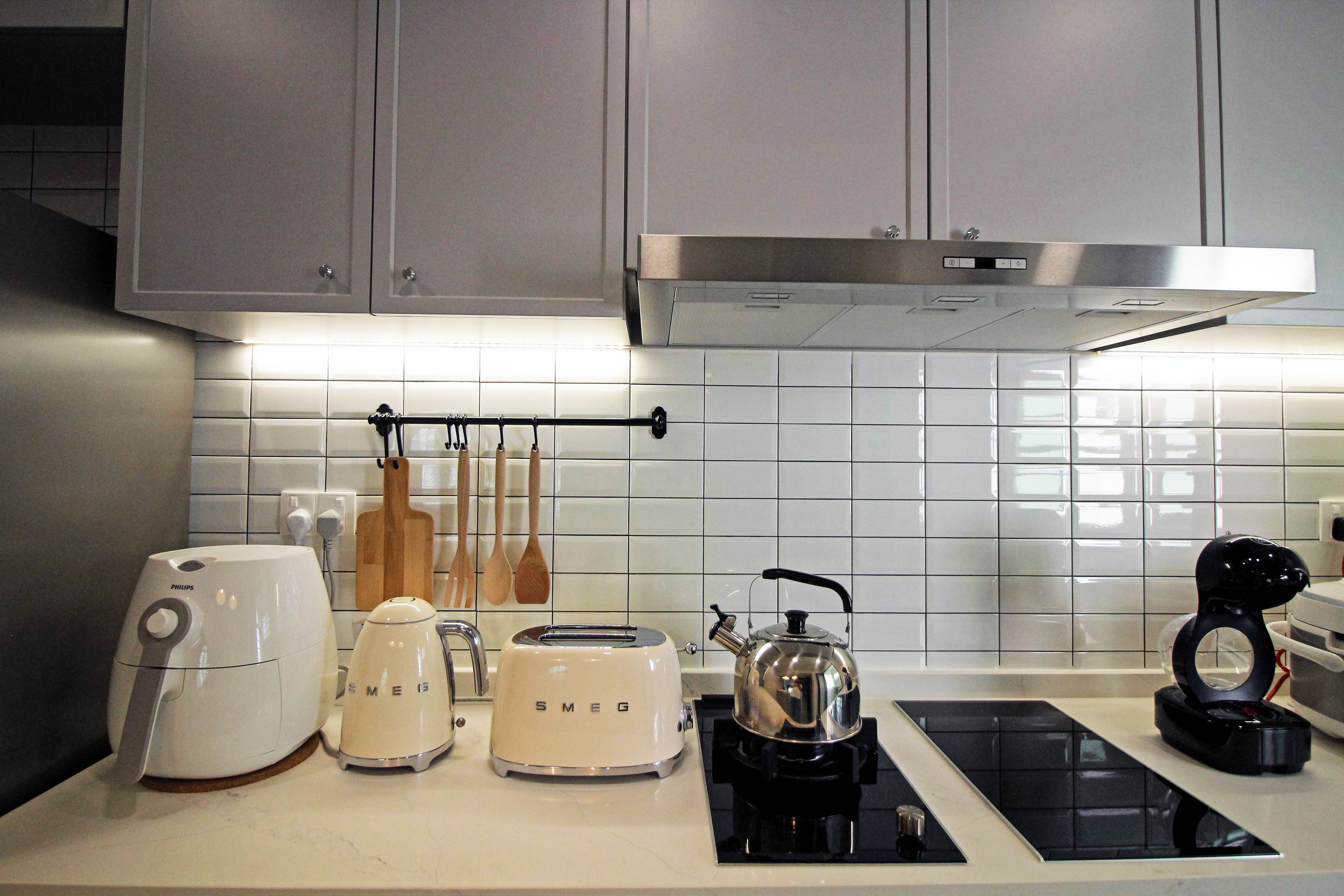 Modern, Scandinavian, Victorian Design - Kitchen - HDB 5 Room - Design by 3+i DESIGN STUDIO