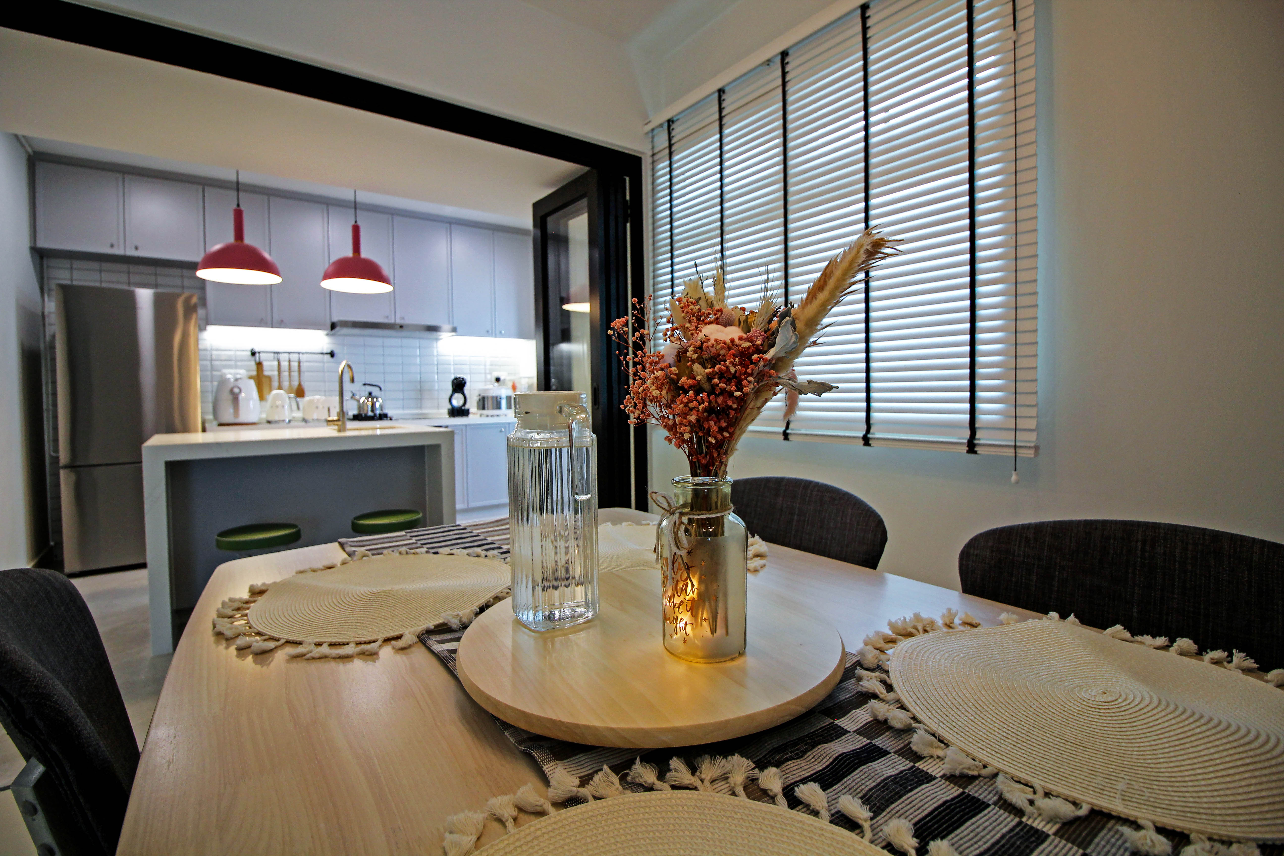 Modern, Scandinavian, Victorian Design - Dining Room - HDB 5 Room - Design by 3+i DESIGN STUDIO