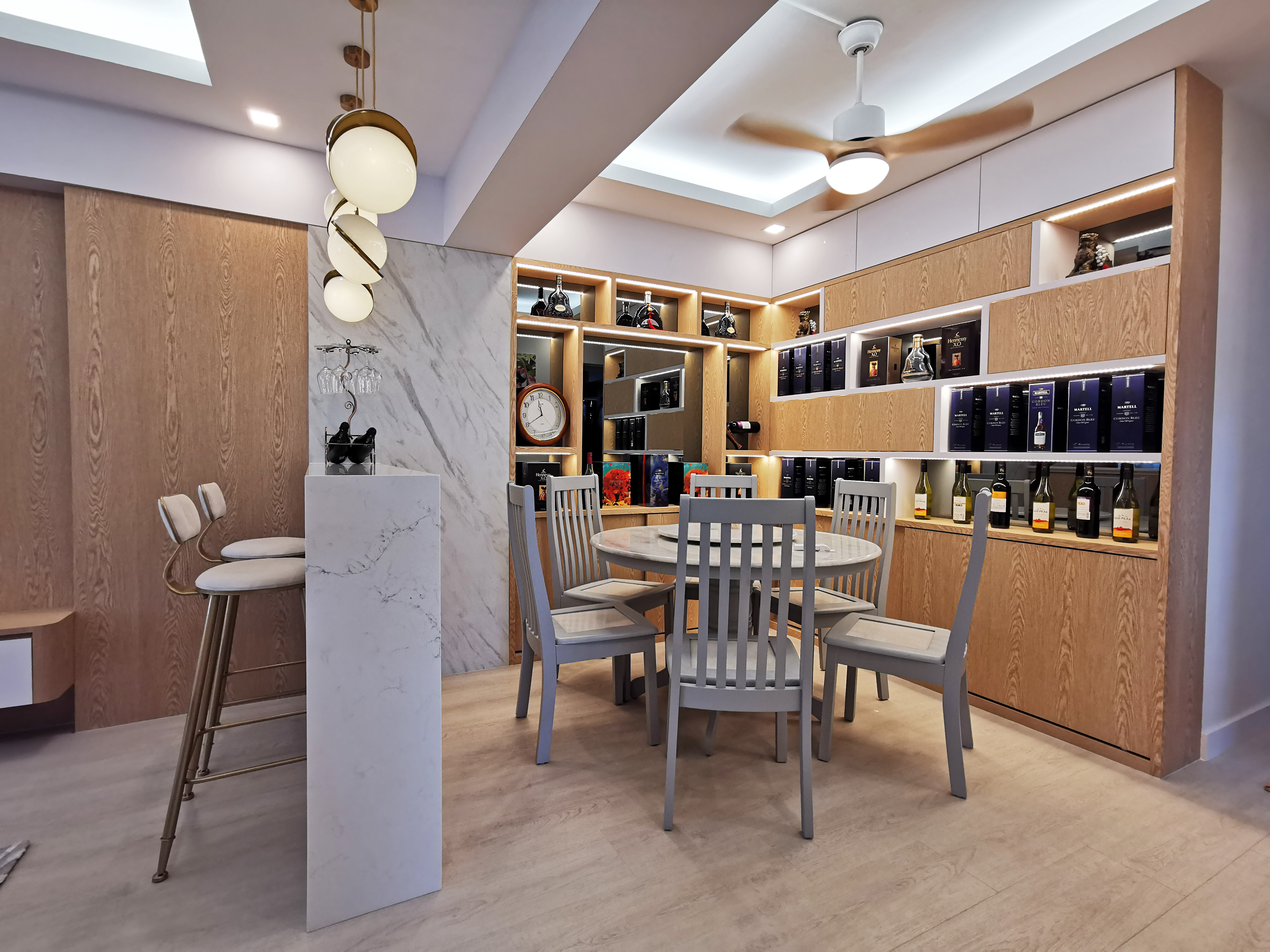Contemporary, Others, Scandinavian Design - Dining Room - HDB 4 Room - Design by 3+i DESIGN STUDIO
