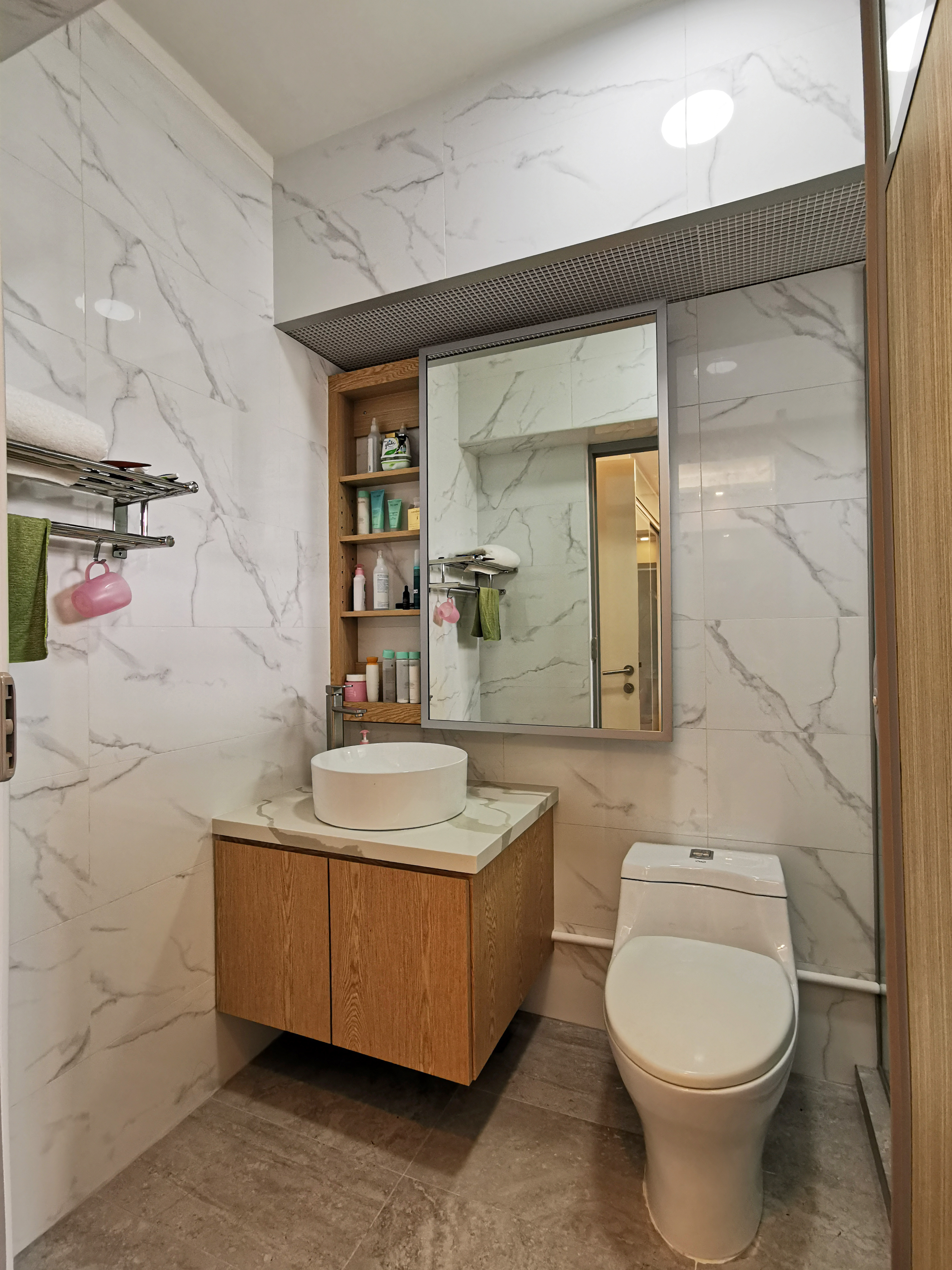 Contemporary, Others, Scandinavian Design - Bathroom - HDB 4 Room - Design by 3+i DESIGN STUDIO