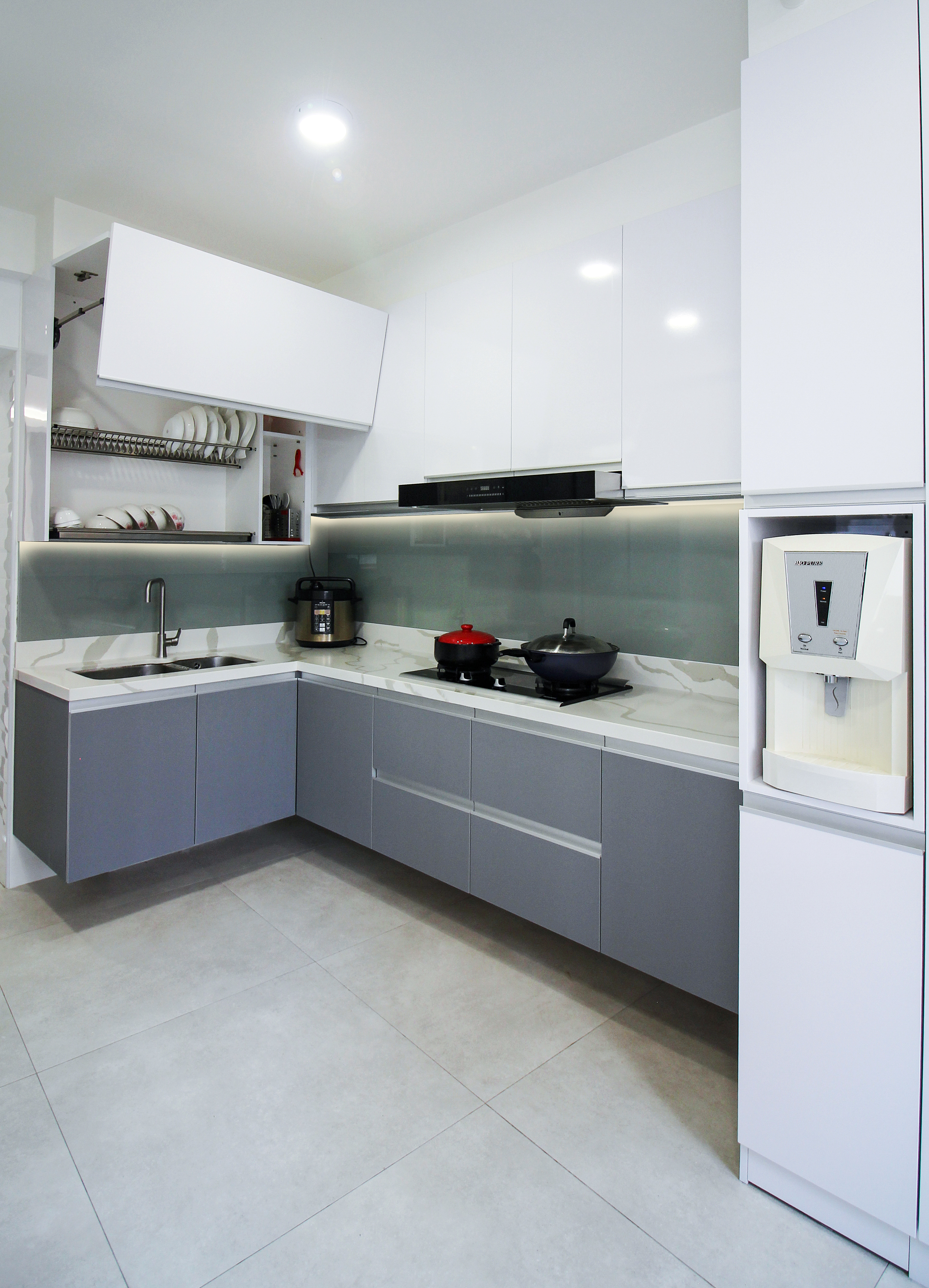 Contemporary, Modern Design - Kitchen - HDB 4 Room - Design by 3+i DESIGN STUDIO