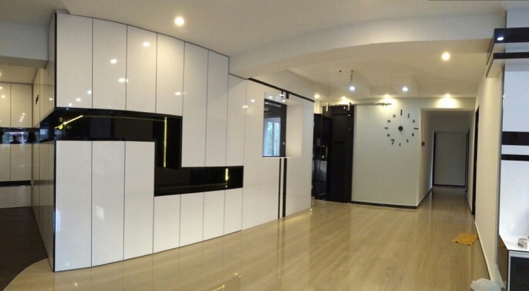 Contemporary Design - Living Room - HDB 5 Room - Design by 4Walls Group Pte Ltd