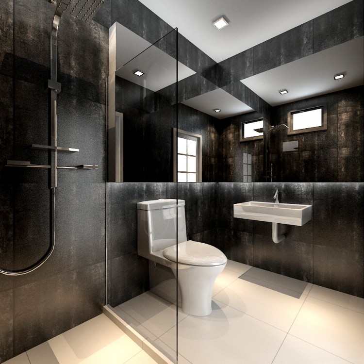 Modern Design - Bathroom - HDB 4 Room - Design by 4Walls Group Pte Ltd