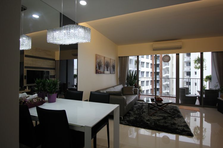 Contemporary, Industrial, Modern Design - Dining Room - HDB 5 Room - Design by 9 Degree Construction Pte Ltd