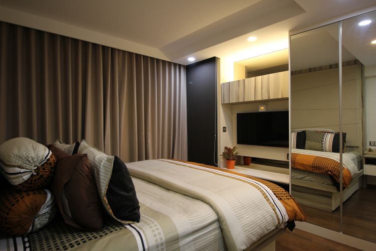 Contemporary, Industrial, Modern Design - Bedroom - HDB 5 Room - Design by 9 Degree Construction Pte Ltd