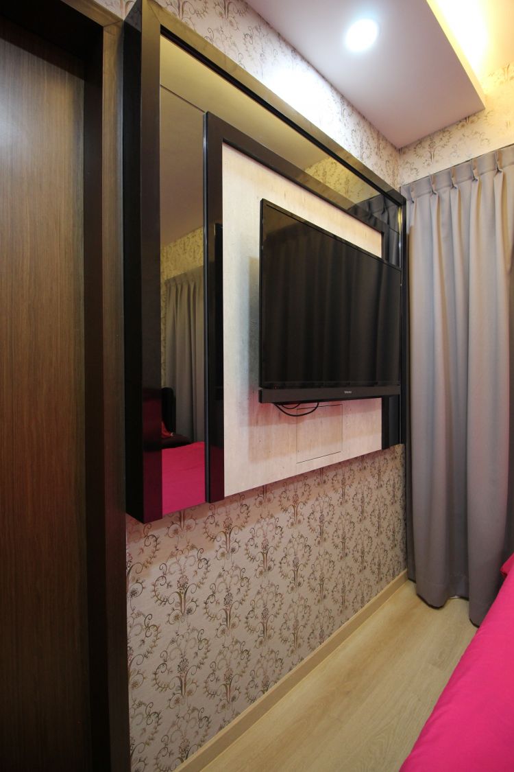 Contemporary, Modern, Scandinavian Design - Bedroom - HDB Executive Apartment - Design by 9 Degree Construction Pte Ltd