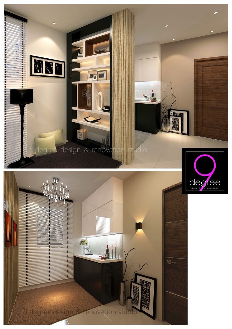 Contemporary, Minimalist Design - Bedroom - Landed House - Design by 9 Degree Construction Pte Ltd