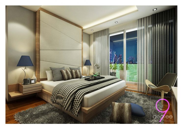 Contemporary, Modern Design - Bedroom - HDB 4 Room - Design by 9 Degree Construction Pte Ltd