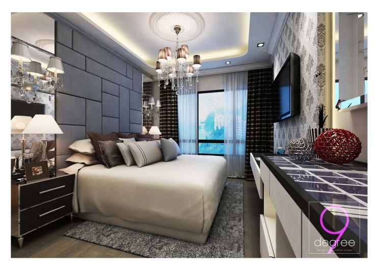 Classical, Modern Design - Bedroom - HDB 4 Room - Design by 9 Degree Construction Pte Ltd