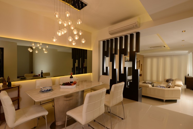 Contemporary, Modern, Resort Design - Dining Room - Landed House - Design by 96 Degree Designers