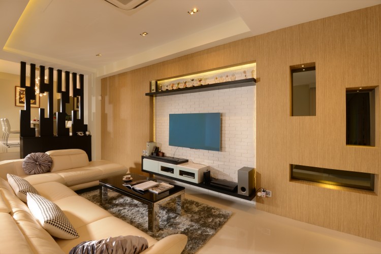 Contemporary, Modern, Resort Design - Living Room - Landed House - Design by 96 Degree Designers