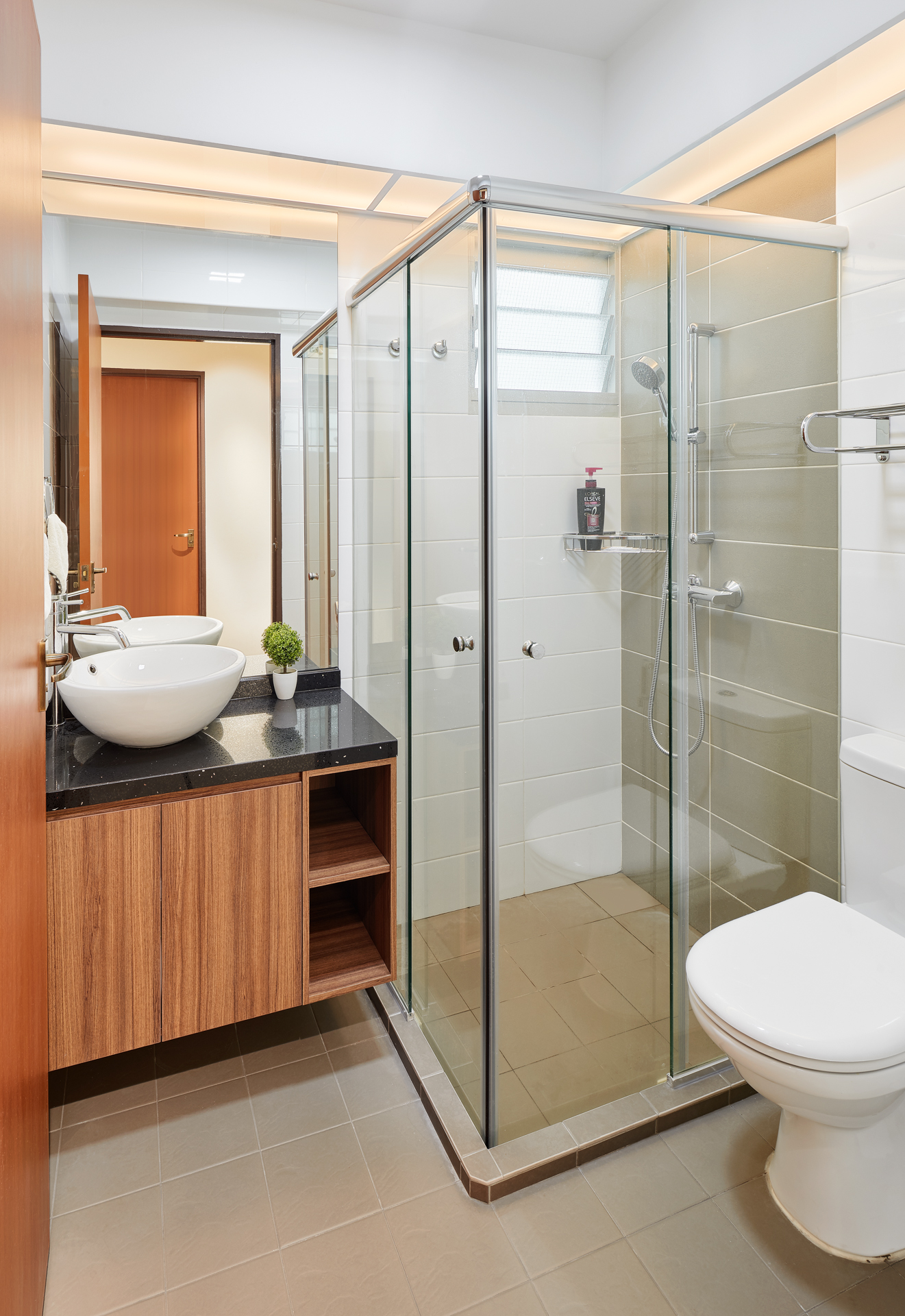 Scandinavian Design - Bathroom - HDB 5 Room - Design by Absolook Interior Design Pte Ltd