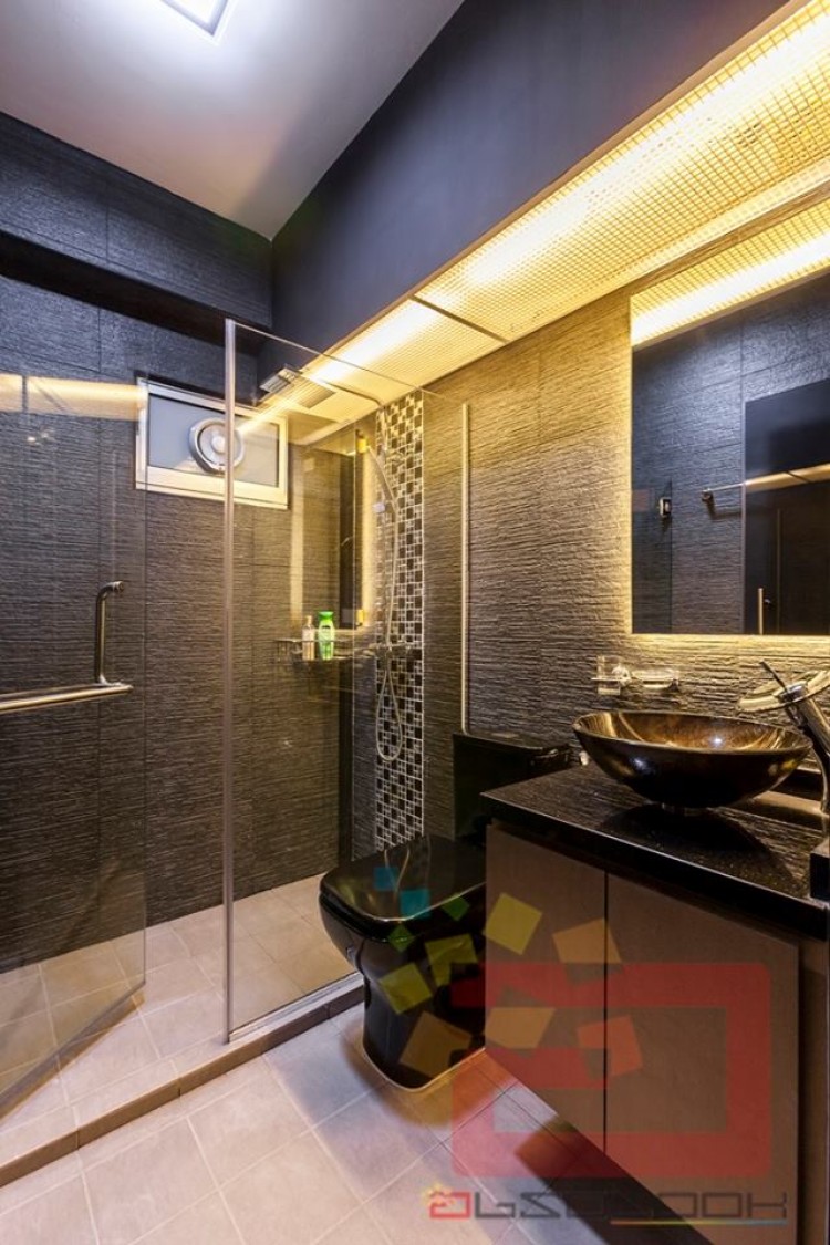 Contemporary, Modern Design - Bathroom - HDB 4 Room - Design by Absolook Interior Design Pte Ltd