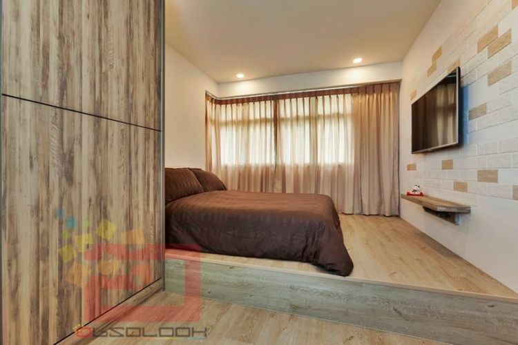 Contemporary, Minimalist, Scandinavian Design - Bedroom - HDB 5 Room - Design by Absolook Interior Design Pte Ltd