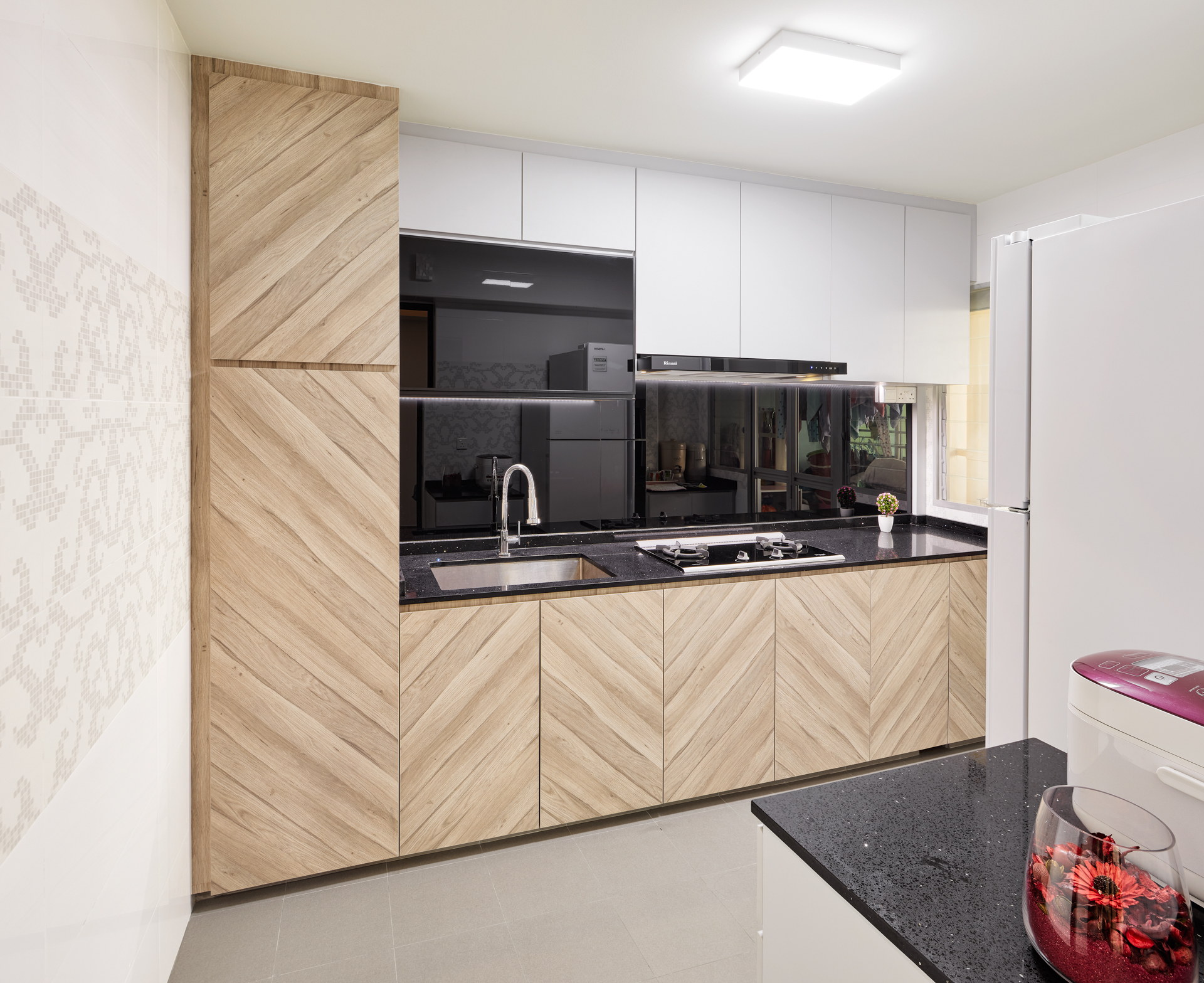 Contemporary, Scandinavian Design - Kitchen - HDB 4 Room - Design by Absolook Interior Design Pte Ltd