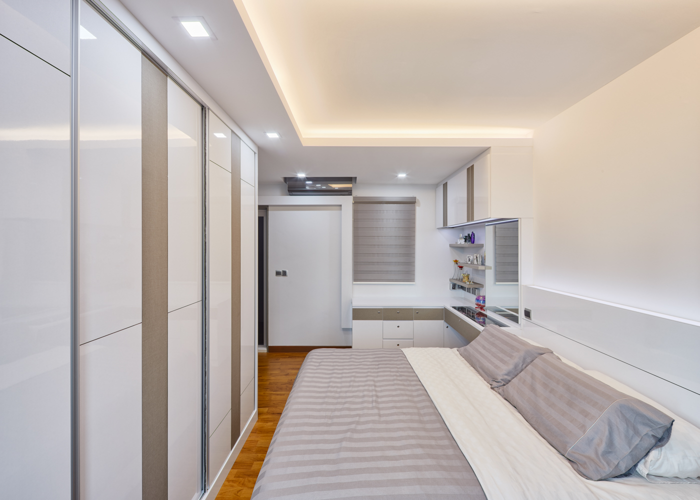 Modern Design - Bedroom - HDB 4 Room - Design by Absolook Interior Design Pte Ltd