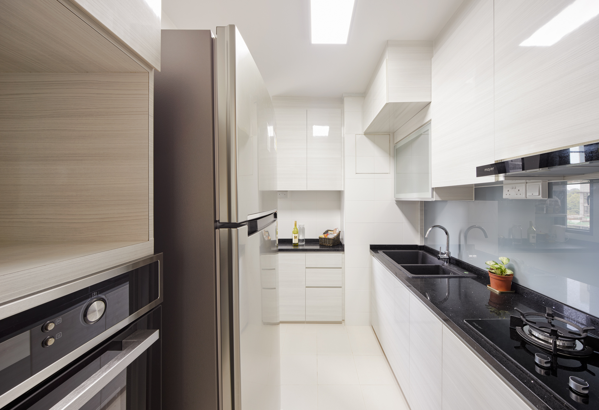 Scandinavian Design - Kitchen - HDB 4 Room - Design by Absolook Interior Design Pte Ltd